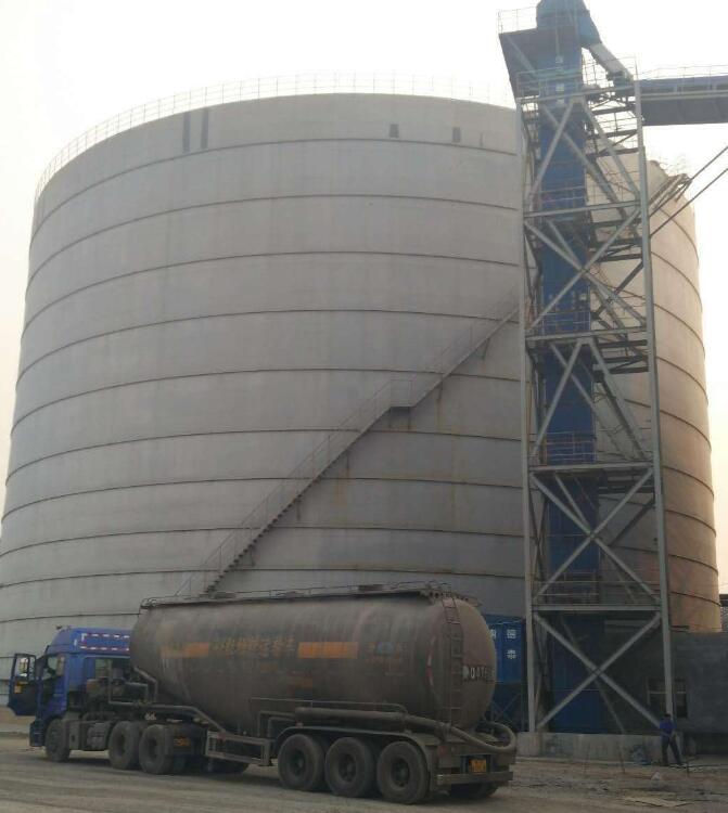 龙山5万吨钢板库