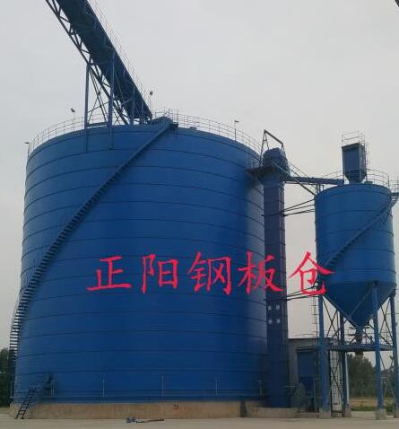 龙山大型矿粉钢板库