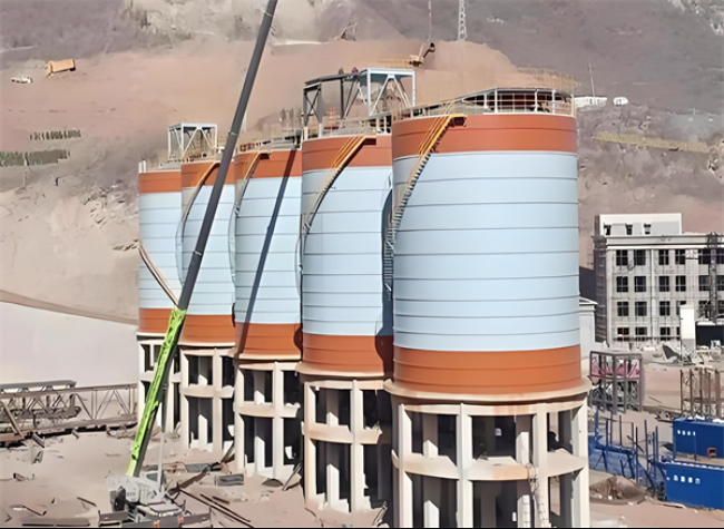 龙山高架钢板仓