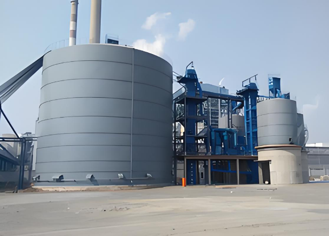 龙山1万吨钢板仓